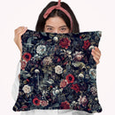 Skeleton Zone Throw Pillow By Riza Peker 