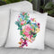 Skull Vi Throw Pillow By Riza Peker 