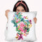 Skull Vi Throw Pillow By Riza Peker 