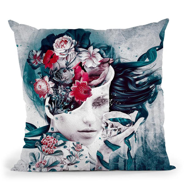 Solitude Throw Pillow By Riza Peker 