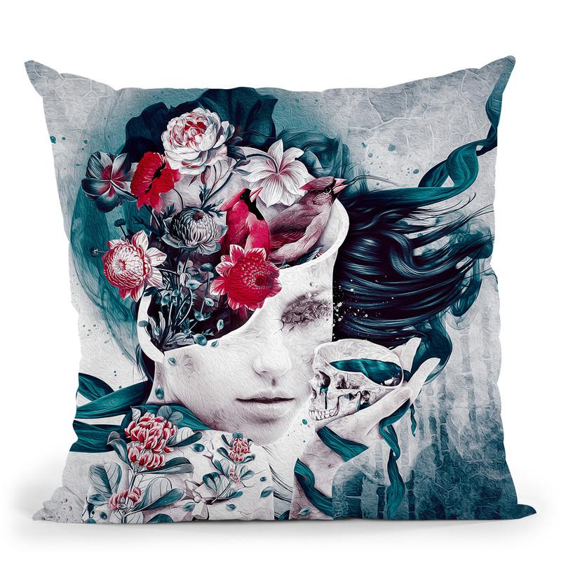 Solitude Throw Pillow By Riza Peker 