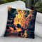 Space Skull Throw Pillow By Riza Peker 