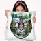 Tigerpsd Throw Pillow By Riza Peker 