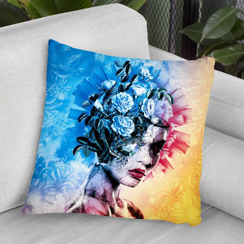 Witch Throw Pillow By Riza Peker 