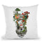 Woman Throw Pillow By Riza Peker 