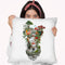 Woman Throw Pillow By Riza Peker 