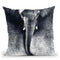 Elephant Black And White Throw Pillow By Riza Peker 