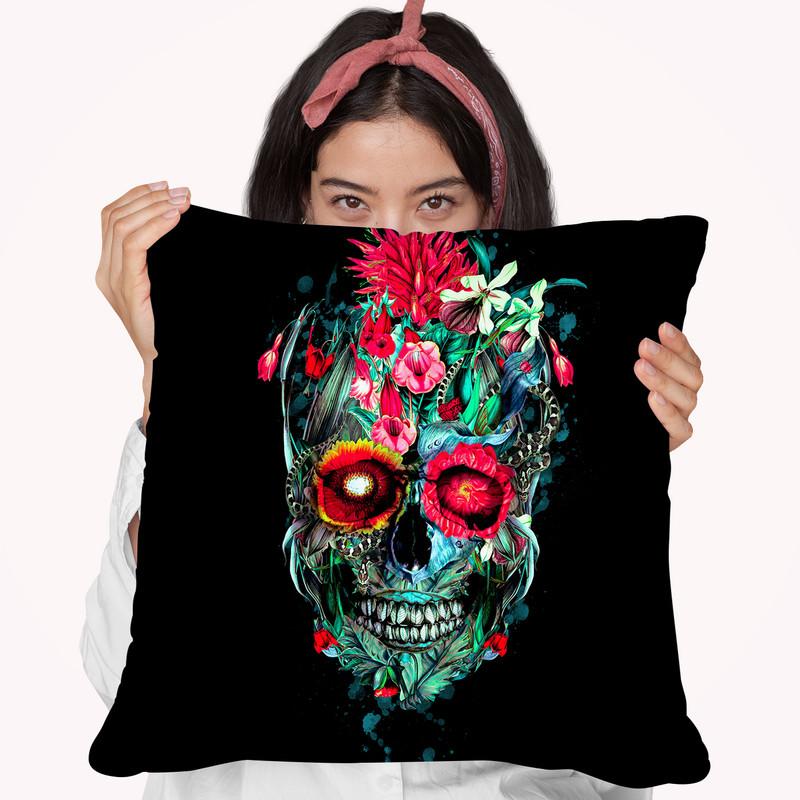 Sweet Toxic Throw Pillow By Riza Peker 