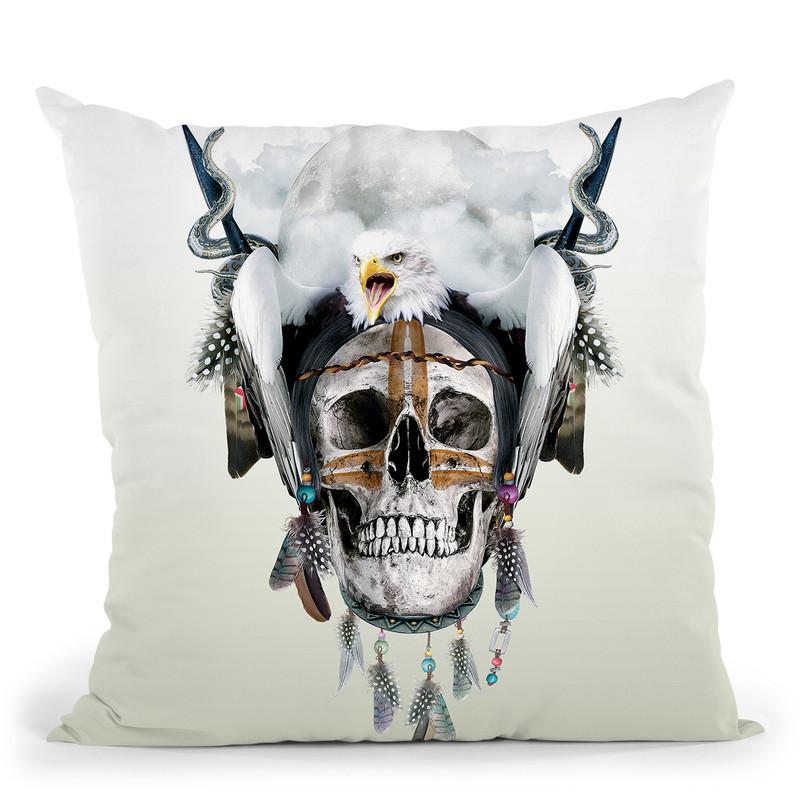 Wild Spirit Iii Throw Pillow By Riza Peker 