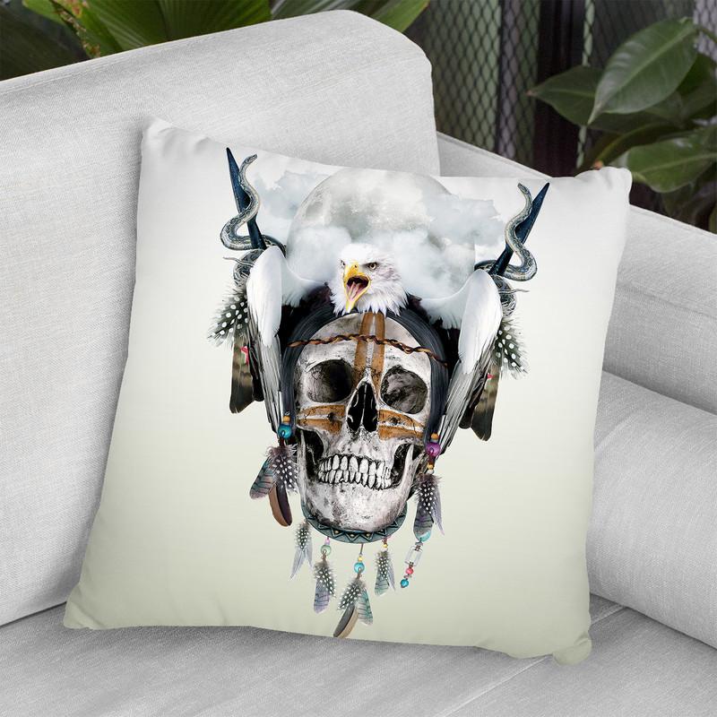 Wild Spirit Iii Throw Pillow By Riza Peker 