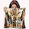 Giraffes Throw Pillow By Riza Peker 