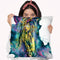 Horse Chained Beauty Throw Pillow By Riza Peker 