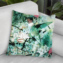 Hummingbird Throw Pillow By Riza Peker 