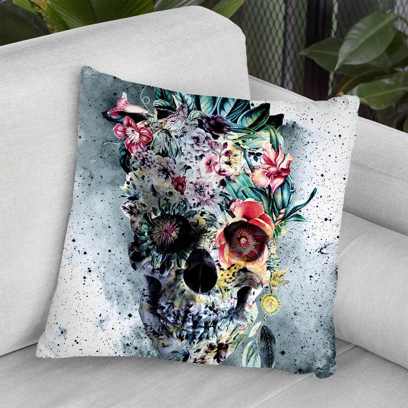 Memento Te Hominem Esse Throw Pillow By Riza Peker 