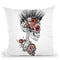 Momento Mori Punk Ii Throw Pillow By Riza Peker 