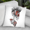 Momento Mori Punk Ii Throw Pillow By Riza Peker 