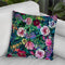 Botanical Flowers Ii Throw Pillow By Riza Peker 