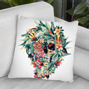 Momento Mori V Throw Pillow By Riza Peker 