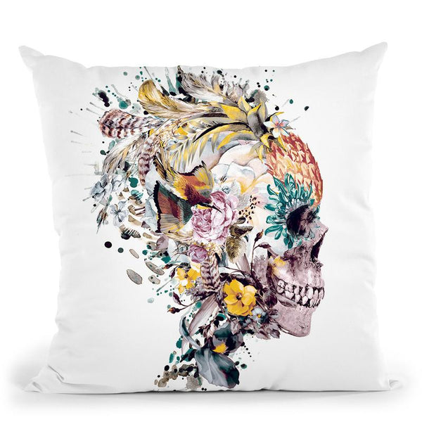 Momento Mori Vii Throw Pillow By Riza Peker 