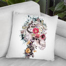 Momento Mori X Throw Pillow By Riza Peker 