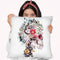 Momento Mori X Throw Pillow By Riza Peker 