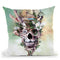 Nature Skull Ii Throw Pillow By Riza Peker 