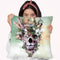 Nature Skull Ii Throw Pillow By Riza Peker 