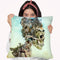 Nature Skull Throw Pillow By Riza Peker 