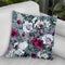 Botanical Flowers Throw Pillow By Riza Peker 