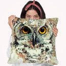 Owl Ii Throw Pillow By Riza Peker 