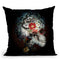 Skull I Black Series Throw Pillow By Riza Peker 