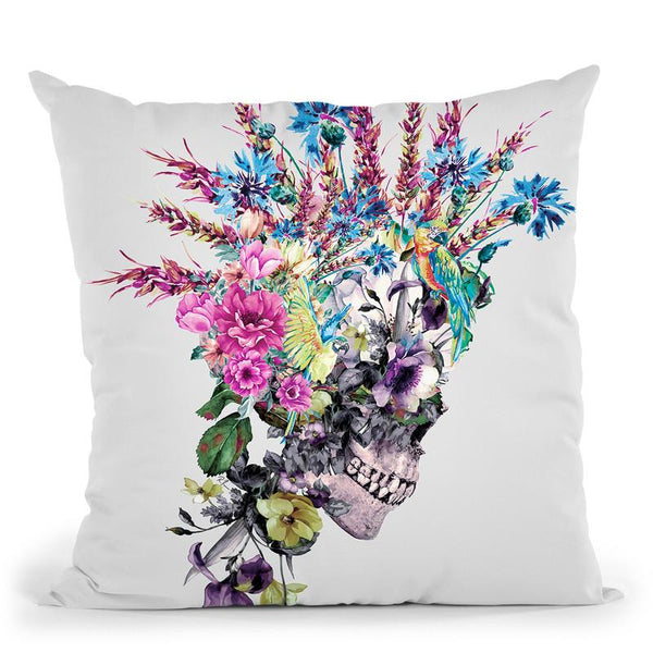 Punk Throw Pillow By Riza Peker 