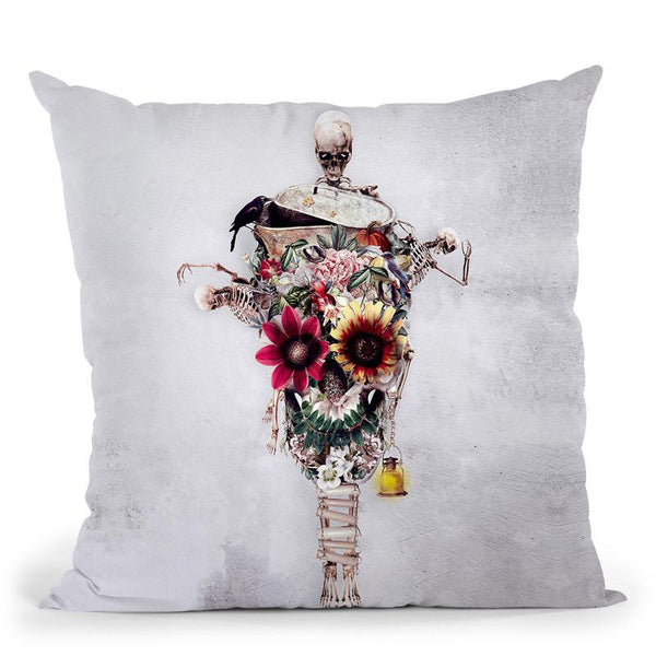 Scarecrow Throw Pillow By Riza Peker 
