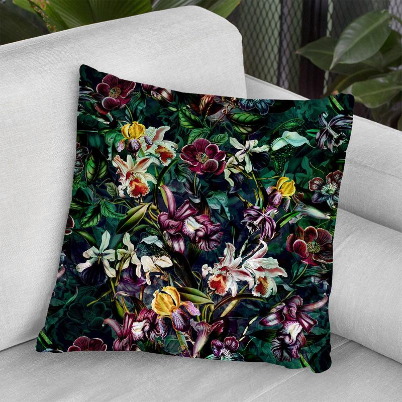 Secret Garden Throw Pillow By Riza Peker 