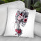 Skeleton Bride Throw Pillow By Riza Peker 