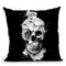 Skeleton Throw Pillow By Riza Peker 