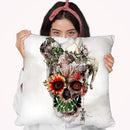 Broken Horn Throw Pillow By Riza Peker 