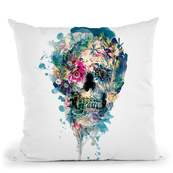Skull St Iii Throw Pillow By Riza Peker 