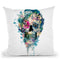 Skull St Iii Throw Pillow By Riza Peker 