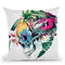 Skull St Throw Pillow By Riza Peker 