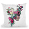 Skull Vii Throw Pillow By Riza Peker 