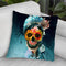 Skull Women Throw Pillow By Riza Peker 