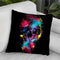 Skull Ix Throw Pillow By Riza Peker 