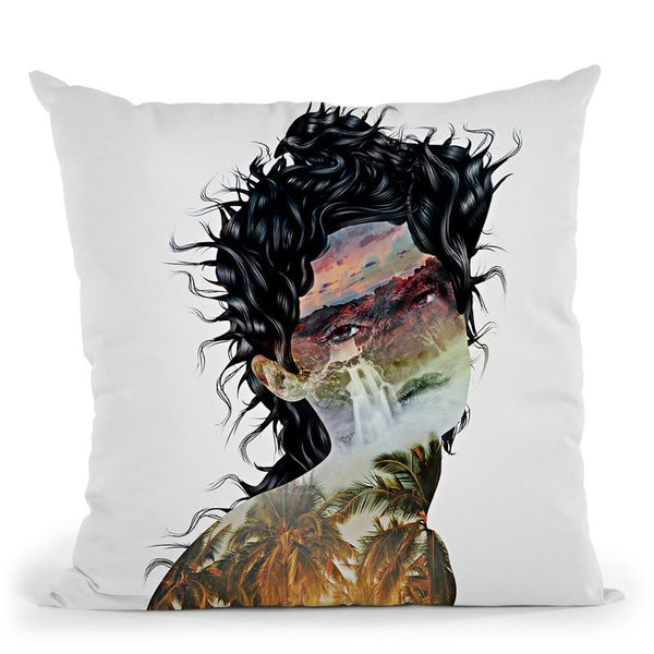 Summer Tears In Paradise Throw Pillow By Riza Peker 