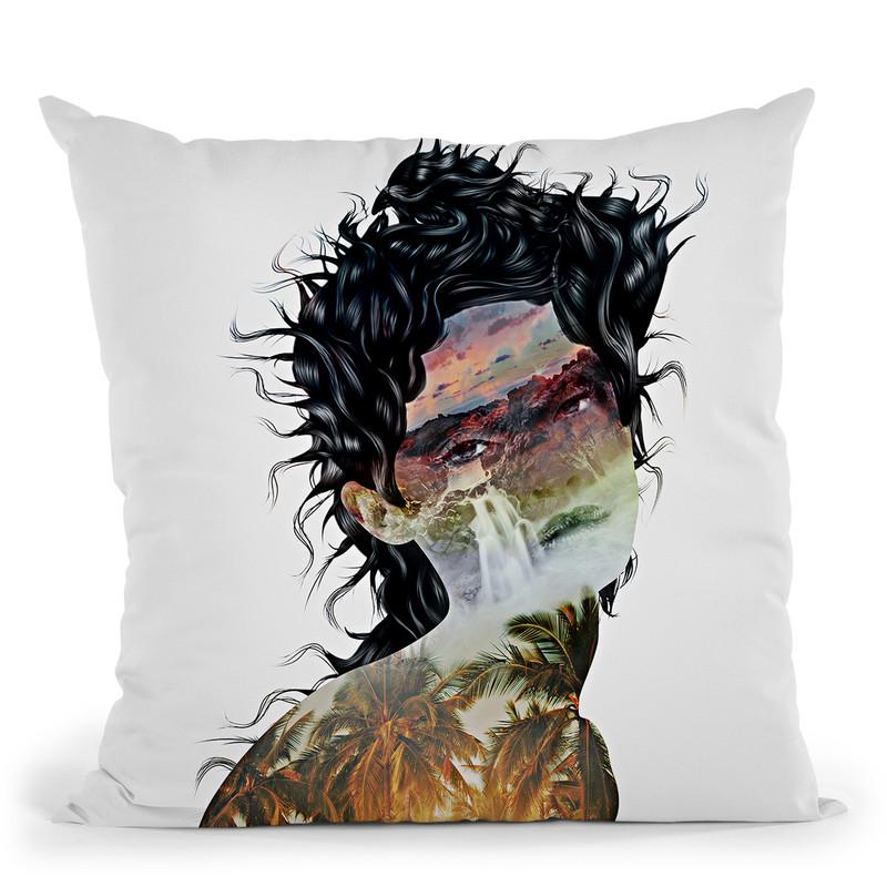 Summer Tears In Paradise Throw Pillow By Riza Peker 