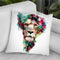 The King Throw Pillow By Riza Peker 