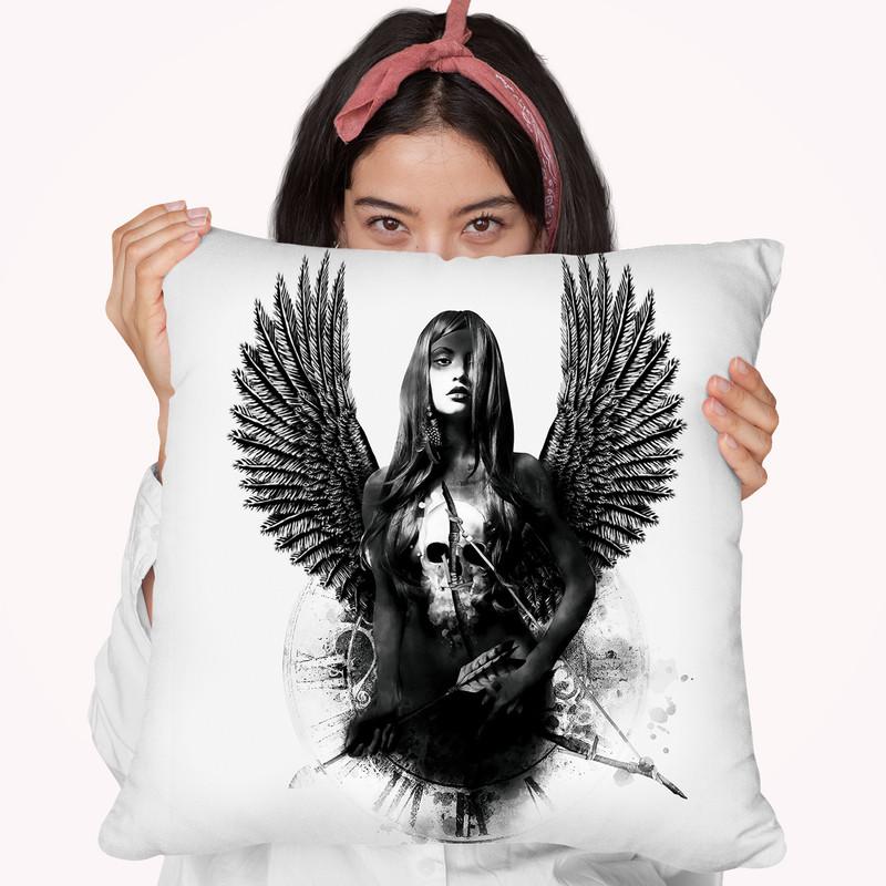 Thehunter Throw Pillow By Riza Peker 