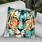 Tiger Ii Throw Pillow By Riza Peker 