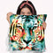 Tiger Ii Throw Pillow By Riza Peker 