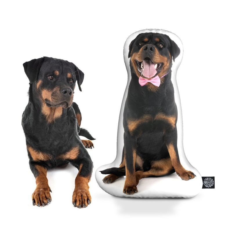 Personalized Rottweiler Pillow